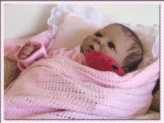 Gorgeous Baby Girl, Hand Made Dress So Real Reborn Baby Girl no Animal 