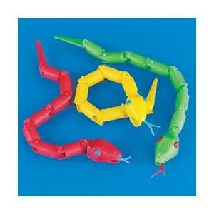  Mini Plastic Wiggle Snake (6 dozen)   Bulk Everything 
