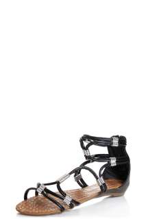  Sale  Footwear  Suzy Leather Look Placement Beaded 