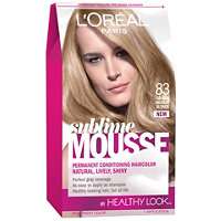 Permanent LOreal Healthy Look Sublime Mousse Hair Color Golden Light 
