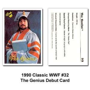  Classic The Genuis Wwe Debut Card