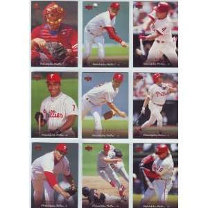  1995 Upper Deck Baseball Philadelphia Phillies Team Set 