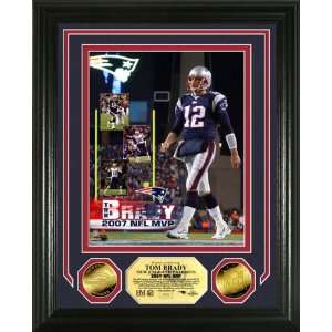  New England Patriots TOM BRADY 2007 NFL MVP PHOTOMINT 