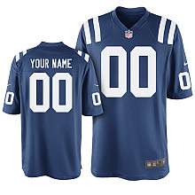 Mens Nike Indianapolis Colts Customized Game Team Color Jersey (S 4XL 