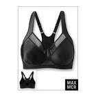   sports bra style 6242 features adjustable straps and back hook closure