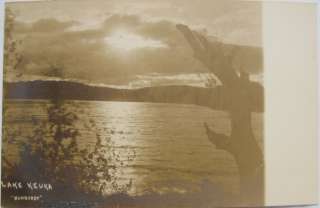 1905 Realphoto Postcard Lake Keuka  Penn Yan, New York  