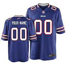 Nike Buffalo Bills Youth Customized Game Team Color Jersey    