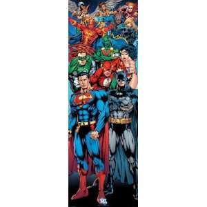 DC Comics   Justice League Of America   Door Poster (DC Heroes) (Size 