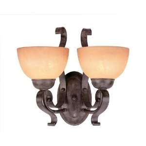  Brook field Collection 2 Light 15 Brownstone Wall Sconce 