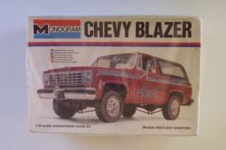 4x4 Chevy Blazer 2238 Monogram 124 VINTAGE Kit SEALED  