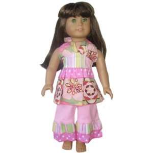  New FLOWER RUFFLE Outfit fit AMERICAN GIRL DOLL clothes 
