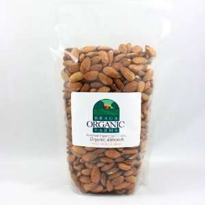 Braga Organic Farms Organic Natural Almonds 2 lb. bag  