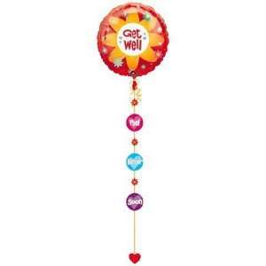  Get Well Balloons   32 Get Well Drop A Line Toys & Games
