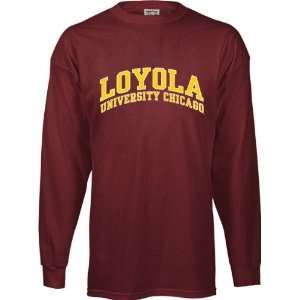  Loyola Chicago Ramblers Kids/Youth Perennial Long Sleeve T 