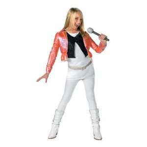 Deluxe Hannah Montana Child Costume with Pink Jacket 