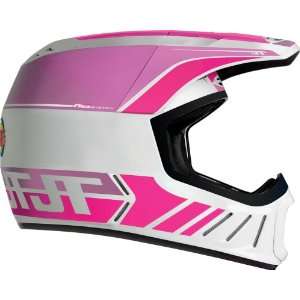  JT Racing USA ALS 02 White/Pink Large MX Helmet 