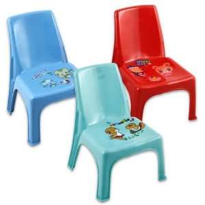  Kids Plastic Chair, 9X14 6 Assorted Case Pack 60 Toys 