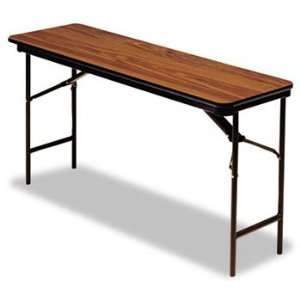  New   Premium Wood Laminate Folding Table, Rectangular 