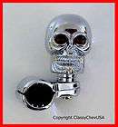 Skull Suicide Spinner Brodie Necker Knob Chrome SKULL