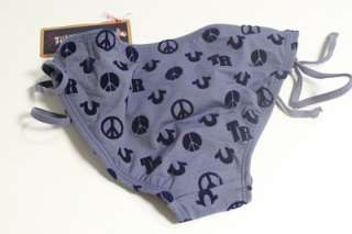 True Religion Bikini Swim Suit Swimwear Bottom Purple NEW  