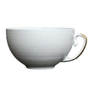  J.L. Coquet Hemisphere Matte Gold 7.3 oz Tea Cup