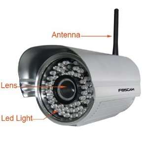  Foscam FI8905W Outdoor Wireless/Wired Camera with Night 