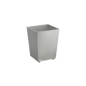  Checks Wastebasket Qty 3 in Gray by Safco