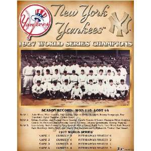  New York Yankees    World Series 1927 New York Yankees 