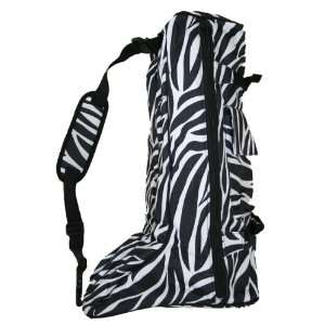 English Long Boot Travel Bag Zebra Print  Sports 