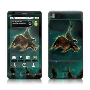   Galaxy Skin Decal Sticker for Motorola Droid X Cell Phone Cell Phones