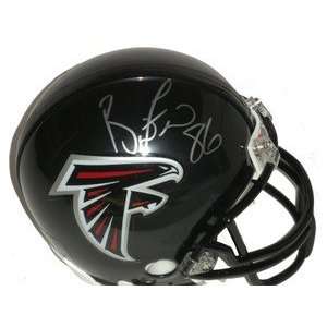Brian Finneran Signed Atlanta Falcons Mini Helmet  Sports 