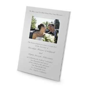  Personalized High Opening 5 X 7 Picture Frame Gift