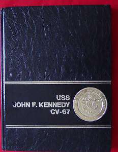 USS JOHN F. KENNEDY CV 67 1980 1981 USN CRUISE BOOK  