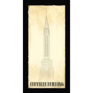  Chrysler Building Poster Print