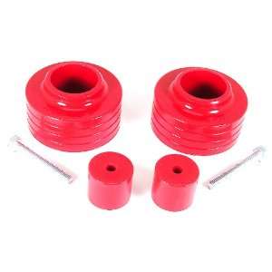   1702 Red 1 and 1.5 Lift Coil Spring Isolator Kit for TJ   Pair