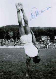 Melchior Thalmann (SUI) Silber Turnen Gymnastics Helsinki 1952 