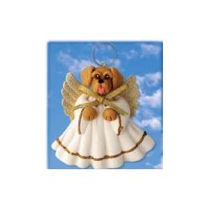  Golden Retriever Memory Angel Holiday Ornament