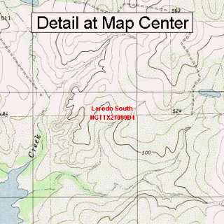   Map   Laredo South, Texas (Folded/Waterproof)