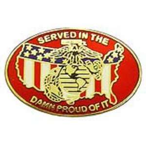 U.S.M.C. Prior Service Pin 1 Arts, Crafts & Sewing