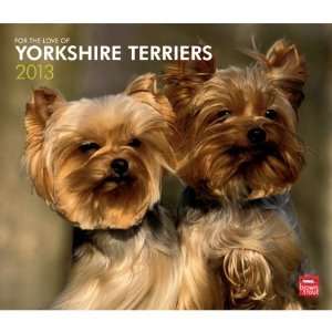  For the Love of Yorkshire Terriers 2013 Deluxe Wall 