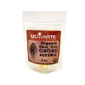 Ultimate Superfoods Raw Organic Cacao Butter (2 oz)  
