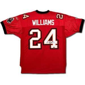 Carnell Cadillac Williams Tampa Bay Buccaneers Autographed Red 