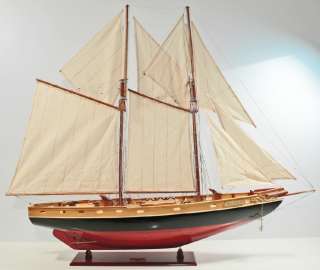 Holz Schiffsmodell Bluenose II, 95CM Modellschiff  