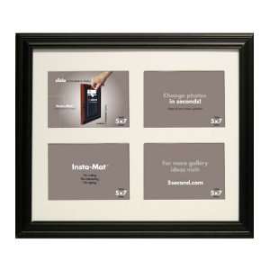 Second Slide & Store 14 Inch x17 Inch Black Collage Frame  