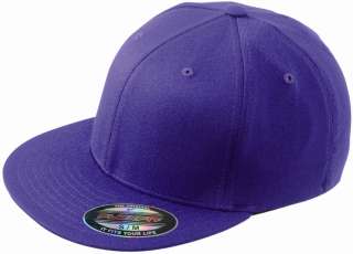 Flexfit® FlatPeak HipHop Cap Fullcap 2 Größen 6 Farben  
