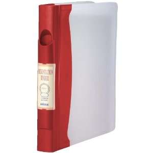    Aidata Durable Molded 1 3 Ring Binder   Red Spine