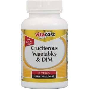 Vitacost Cruciferous Vegetables & DIM with Broccoli Extract    60 