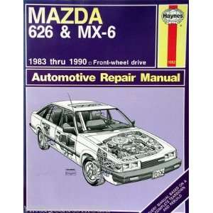    1990 Haynes Repair Manual   Mazda 626 & MX 6 #1082 
