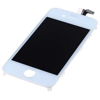   LCD Touch Screen Digitizer Lens Replacement Assembly for iPhone 4G WH