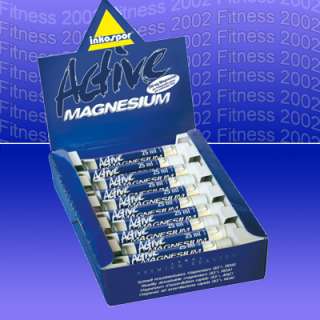 INKO Active Magnesium liquid (29,80€/l) 20 Ampullen à 25m 